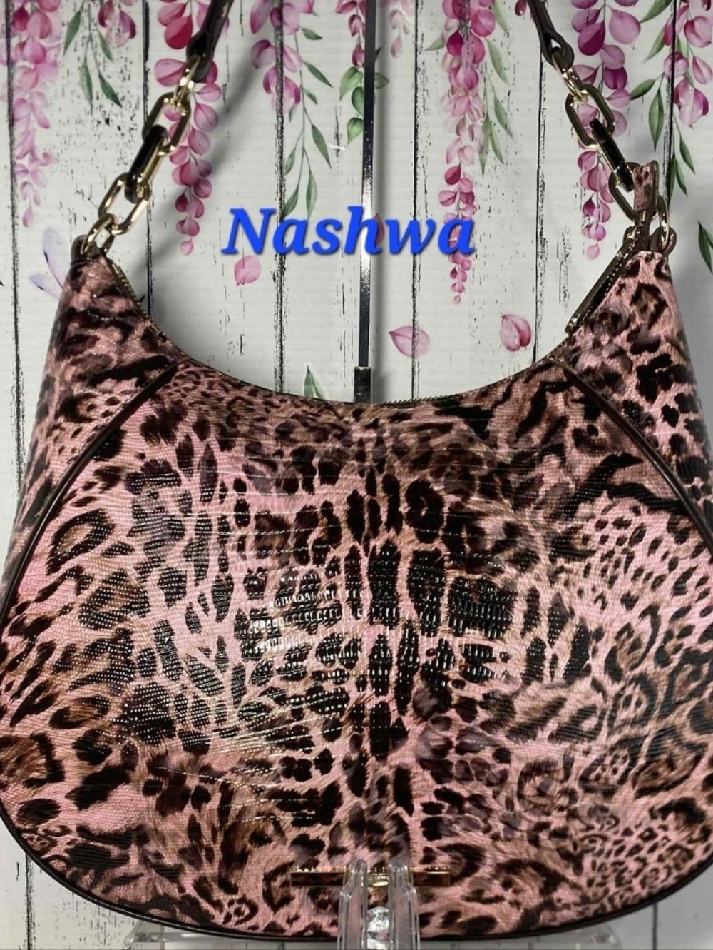 Brahmin NWT Amira Shoulder Bag in Blush Winslet
